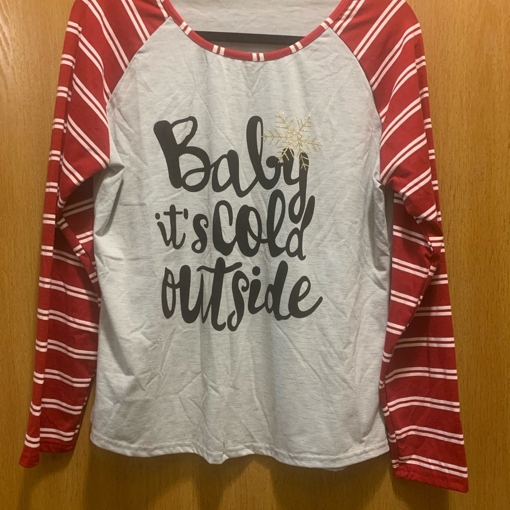 Christmas long sleeve tee 3X